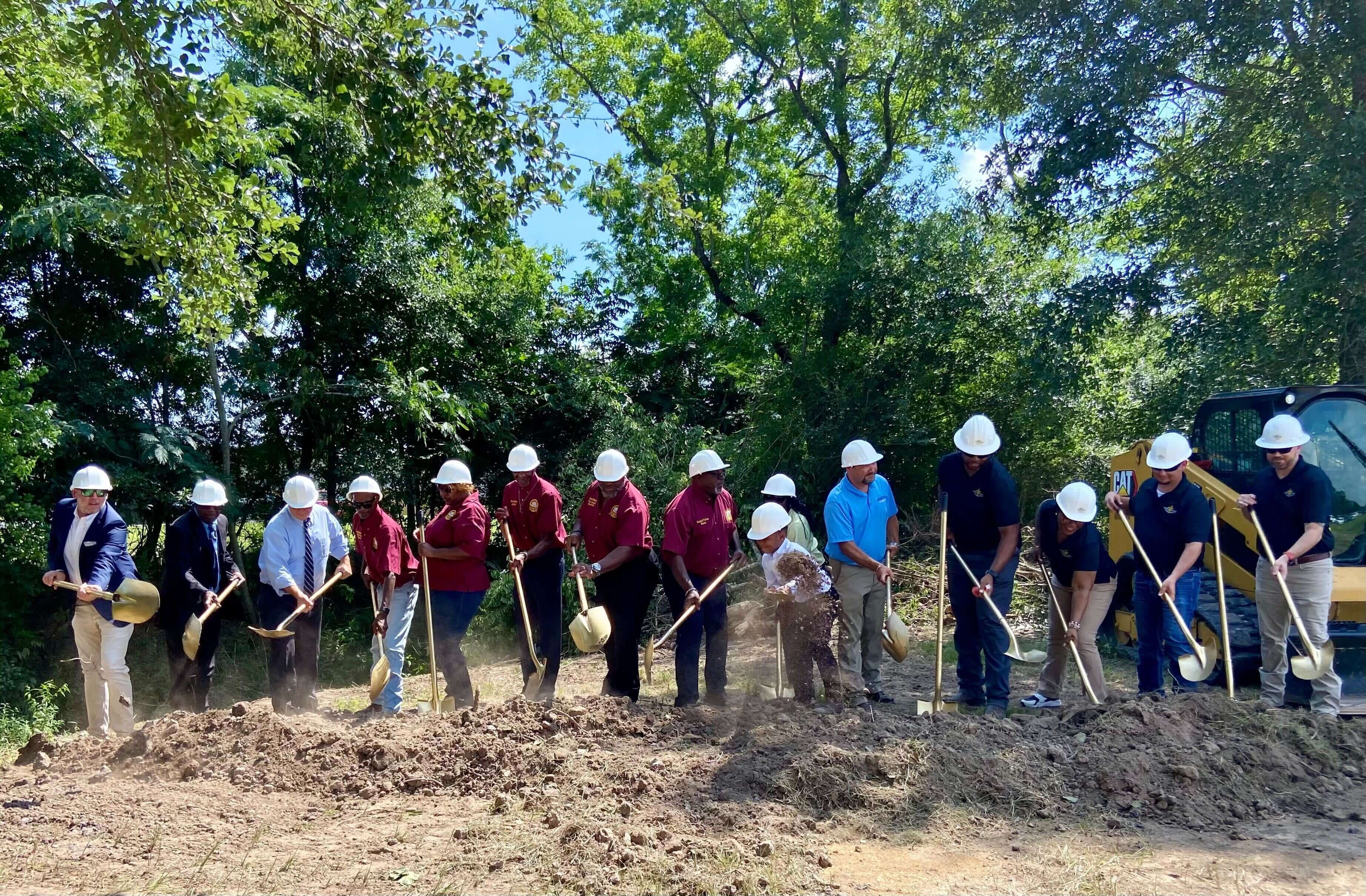 Bayou Lacombe Groundbreaking
